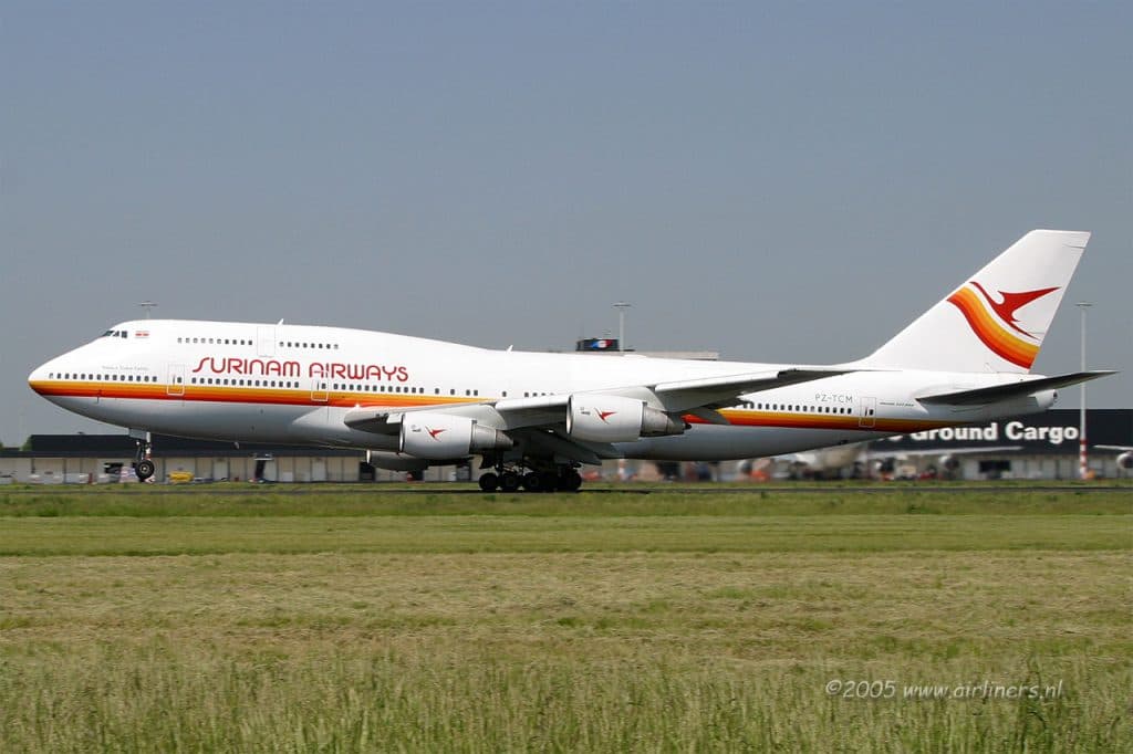 Surinam Airways Boeing 747